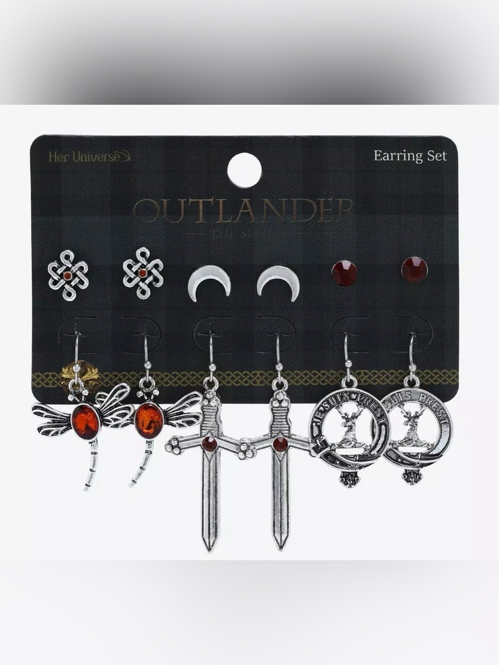 NWT Hot Topic Outlander set of 6 earring set